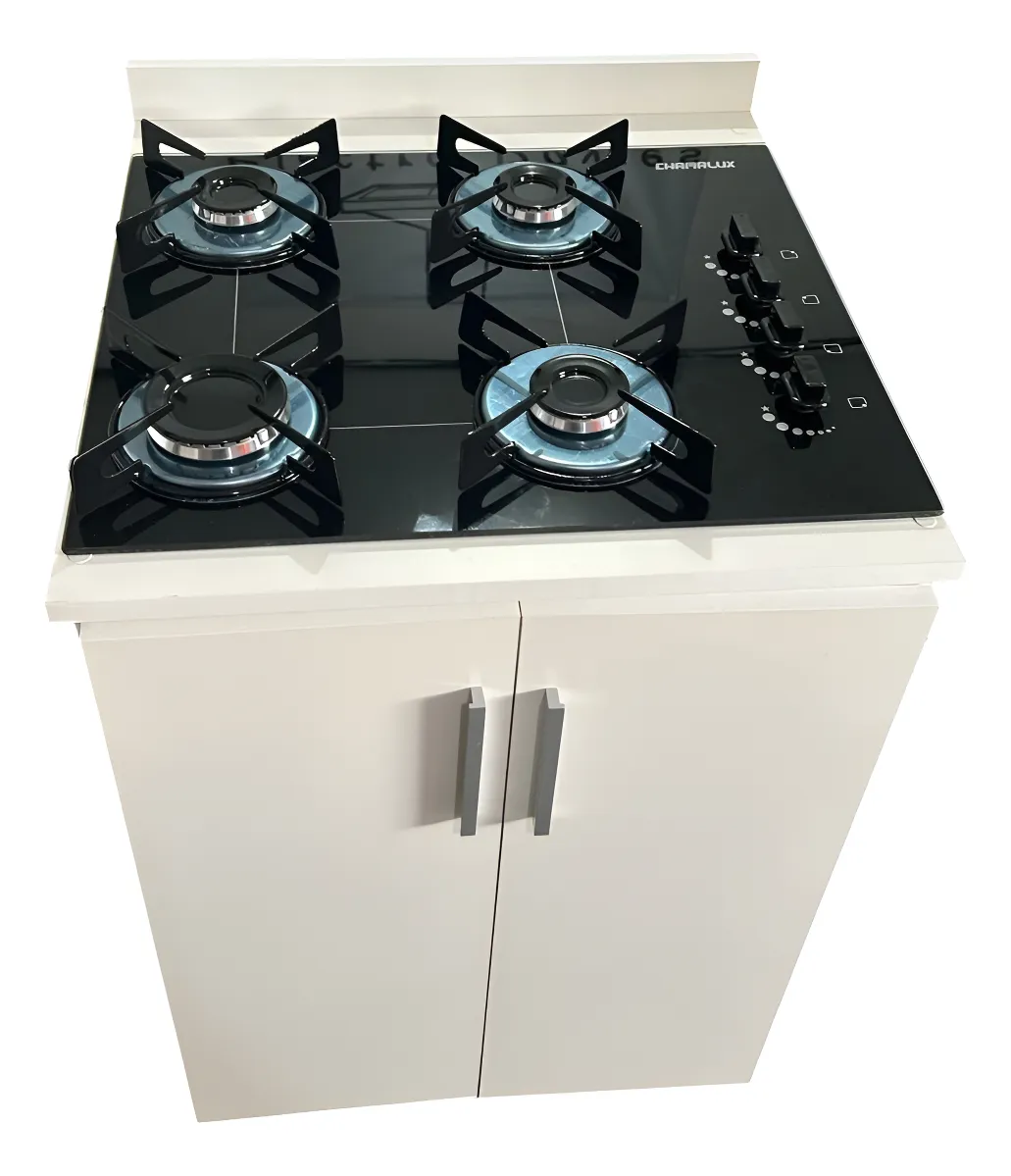 COCINA EMPOTRABLE MARCA MOVELMAX A GAS, SIN MUEBLE.-