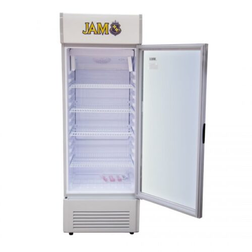 EXHIVIDORAS MARCA JAM DE 300 LITROS COLOR BLANCO.-