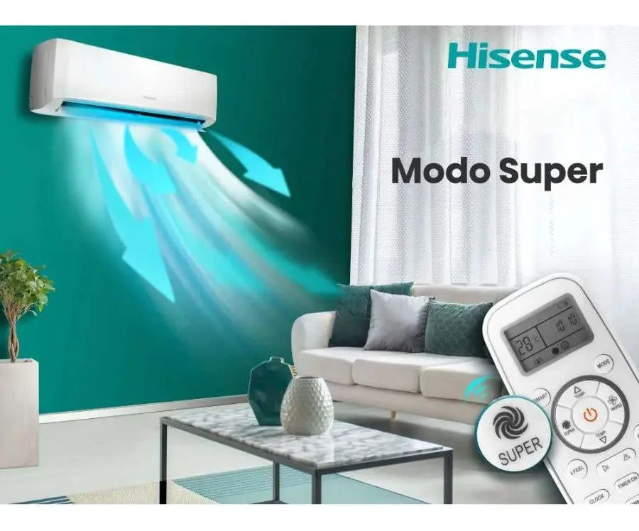 Aire acondicionado HINSENSE 4500/18000BTU ON/OFF + KIT DE REGALOS DE INTALACION - Imagen 2