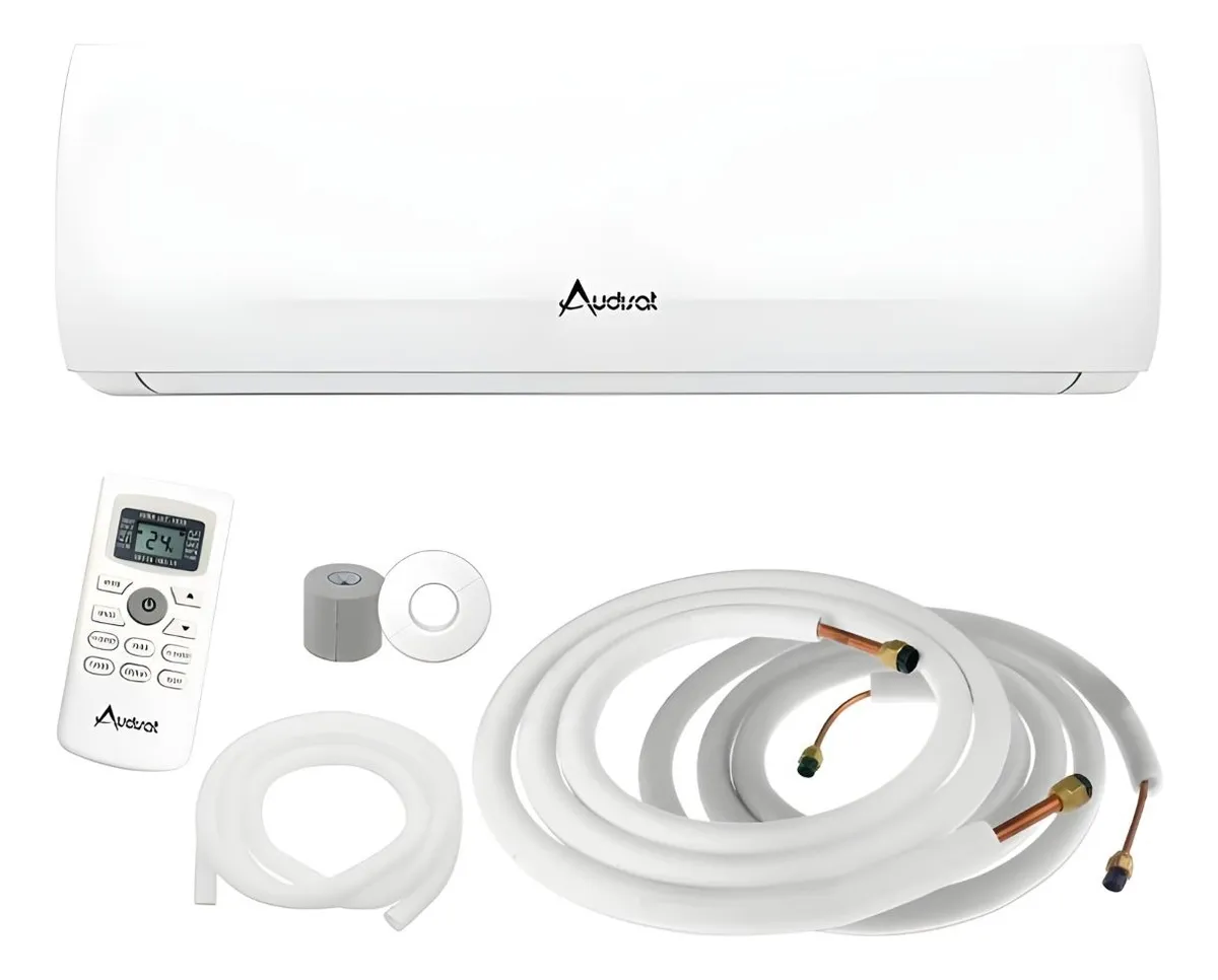 Aire acondicionado AUDISAT 4500/18000BTU ON/OFF + KIT DE REGALOS DE INTALACION