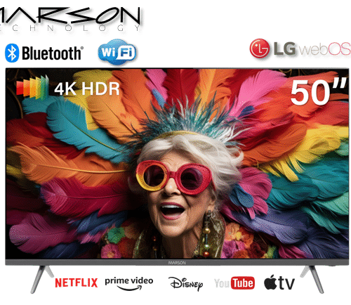 TV SMART MARCA MARSON 50"
