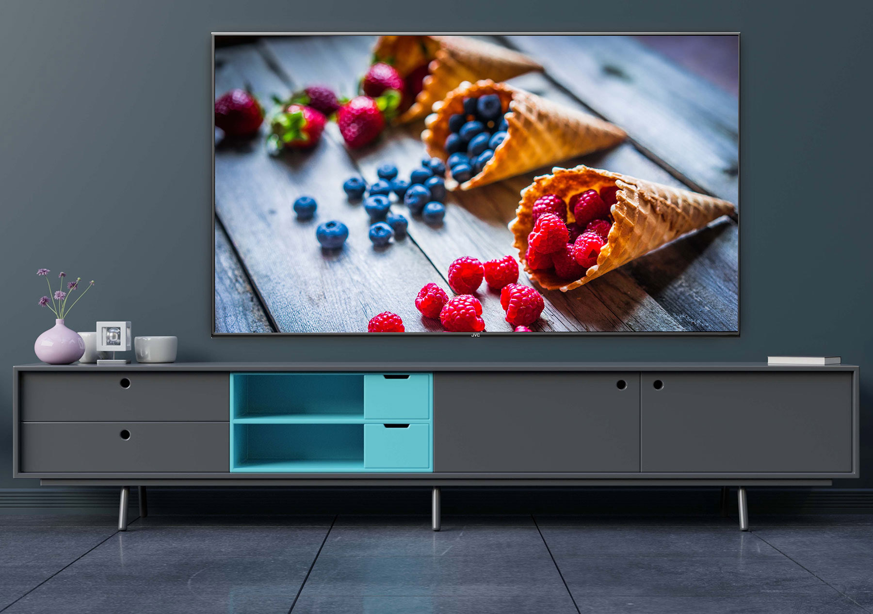 TV SMART MARCA JVC 55"