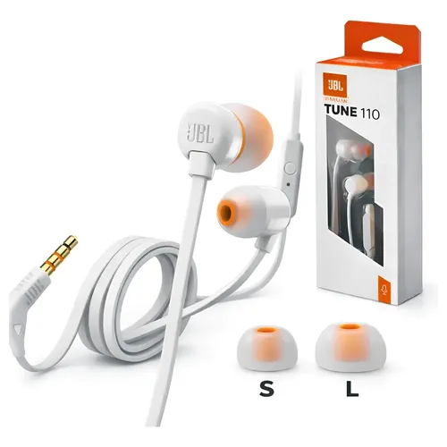 AURICULAR JBL TUNE T110 C/MICROFONO - CABLE