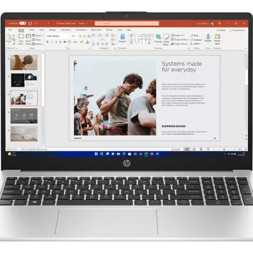 Notebook HP 255 G10 - AMD Ryzen 5-7520U 2.8GHZ - 8 / 512GB SSD - 15.6 PULGADAS + W11
