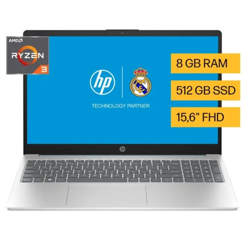 Notebook HP 15-fd0123dx 15.6` Intel Core i3-1315U 8GB RAM 256GB SSD - Prata