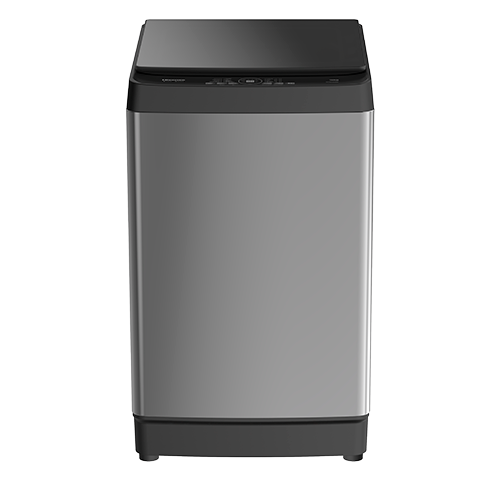 Lavarropas Hisense 15 kilos carga superior color gris.-