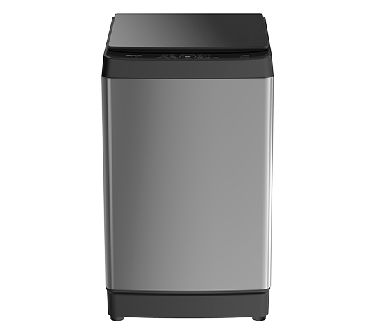 Lavarropas Hisense 15 kilos carga superior color gris.-