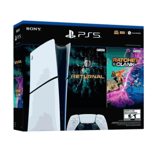 CONSOLA PLAY 5 825 GB CON LECTORA + JUEGO RETURNAL & RATCHET
