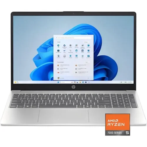 Notebook HP 15-FC0146DX AMD Ryzen 5-7520U 15.6 + Touch 8GB de Ram/ 512GB - SilveR