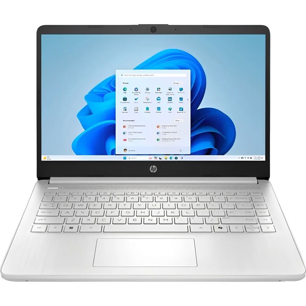 Notebook HP 14-DQ6011DX Intel N150 1.1GHz / Memória 4GB / UFS 128GB / 14 PULGADAS / Windows 11